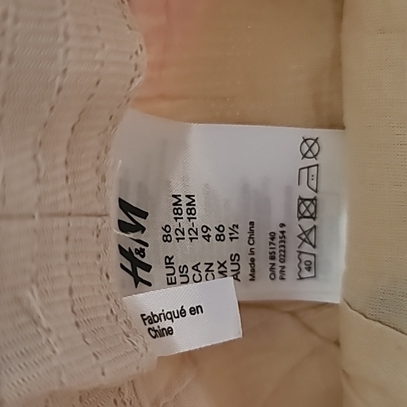 10 for $25 - H&M Infant 12-18m Summer Hat - Picture 2 of 2